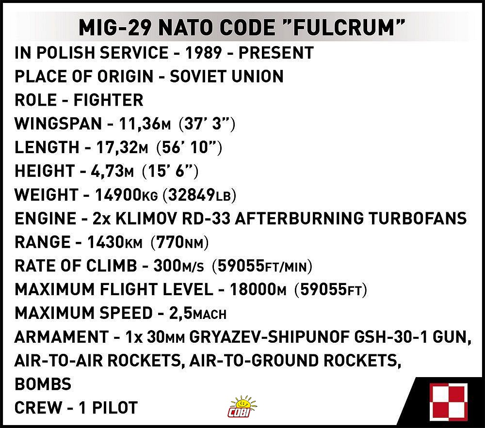 MiG-29 NATO Code "FULCRUM" - fot. 9