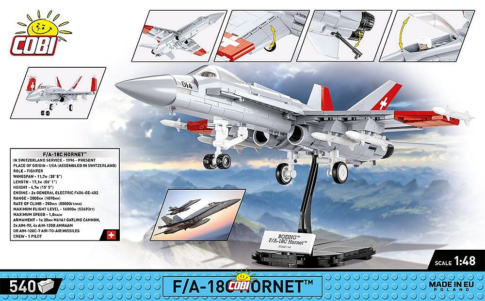 F/A-18C Hornet Swiss Air Force - fot. 5