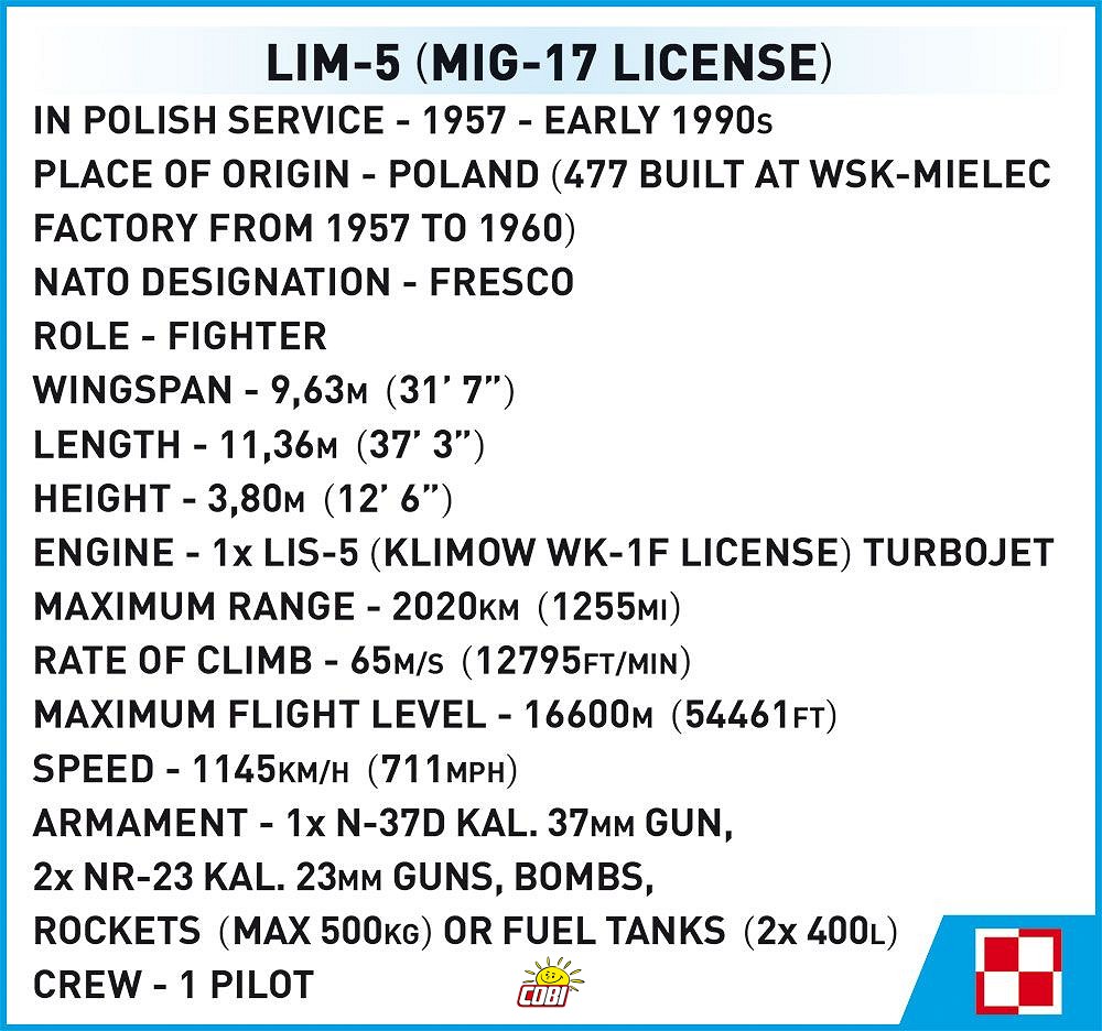 Lim-5 Polish Air Force 1959 - fot. 11