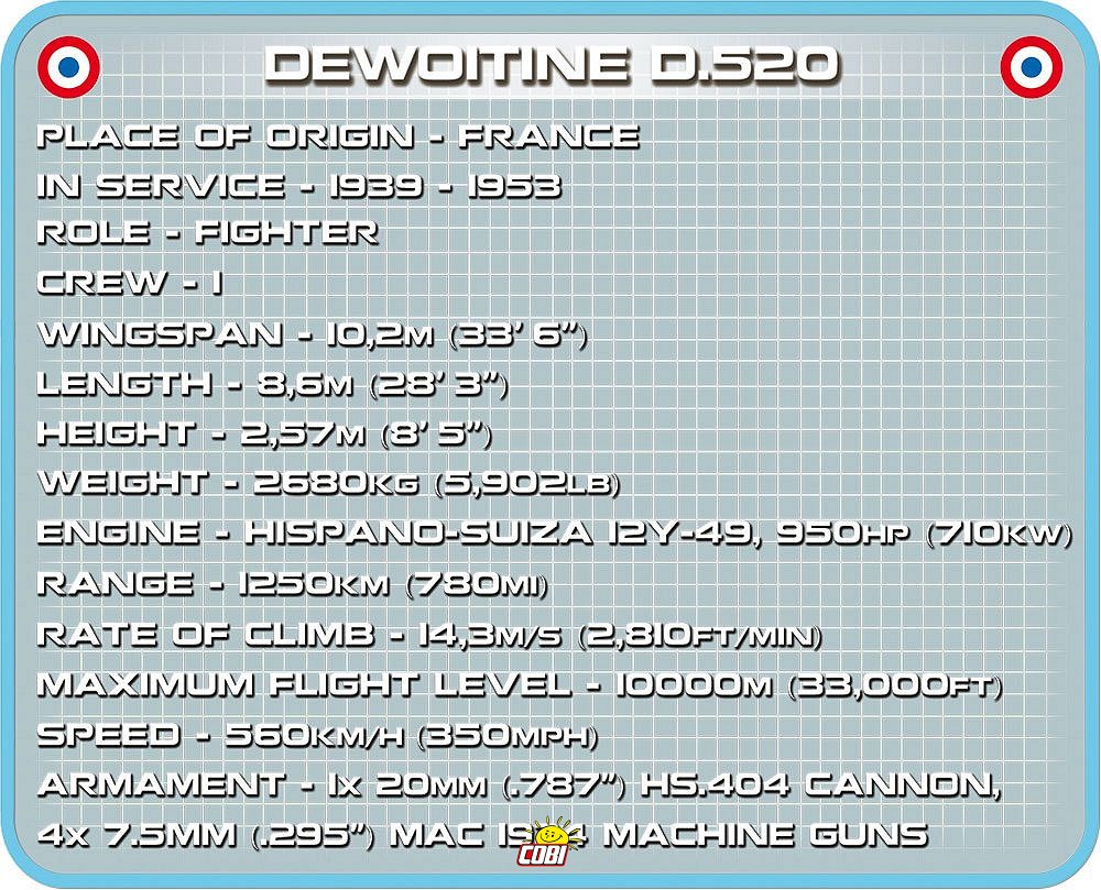 Dewoitine D.520 - fot. 9