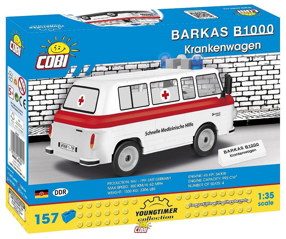 Barkas B1000 Krankenwagen - fot. 8