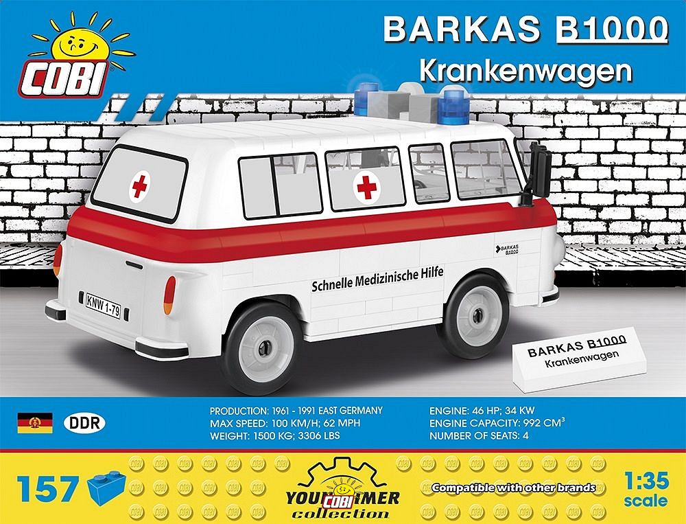 Barkas B1000 Krankenwagen - fot. 6