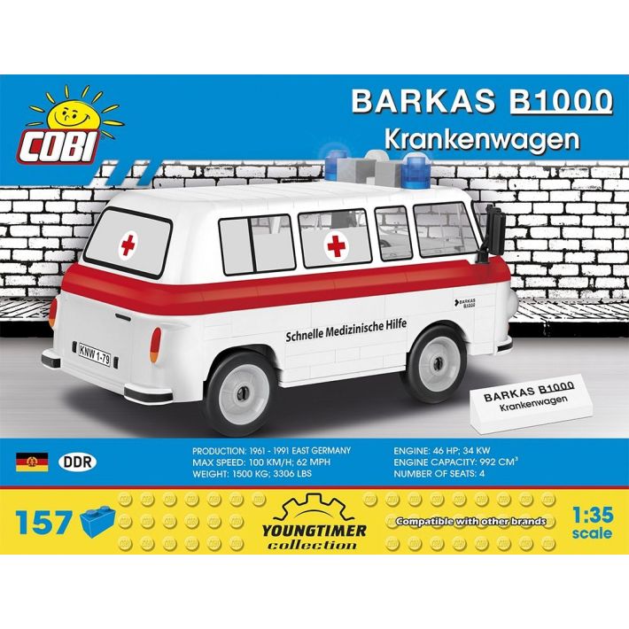 Barkas B1000 Krankenwagen - fot. 6