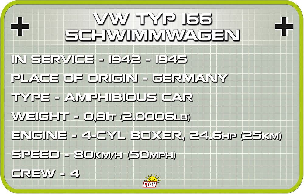 VW Typ 166 Schwimmwagen - fot. 8