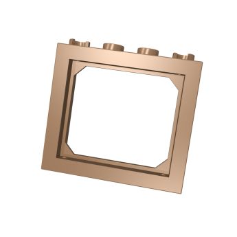 Window frames brown