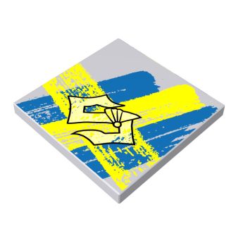 4x4 1/3 flat - F. Swedish +Logo Sabaton PV/L