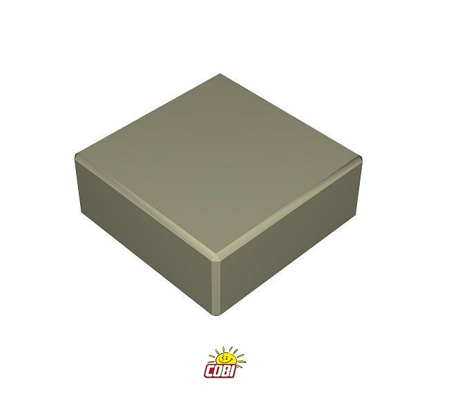 1x1 1/3 płaski