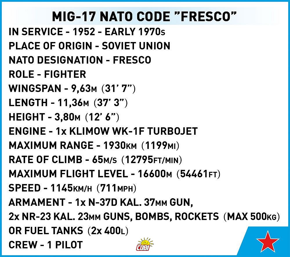 MiG-17 NATO Code "Fresco" - fot. 9