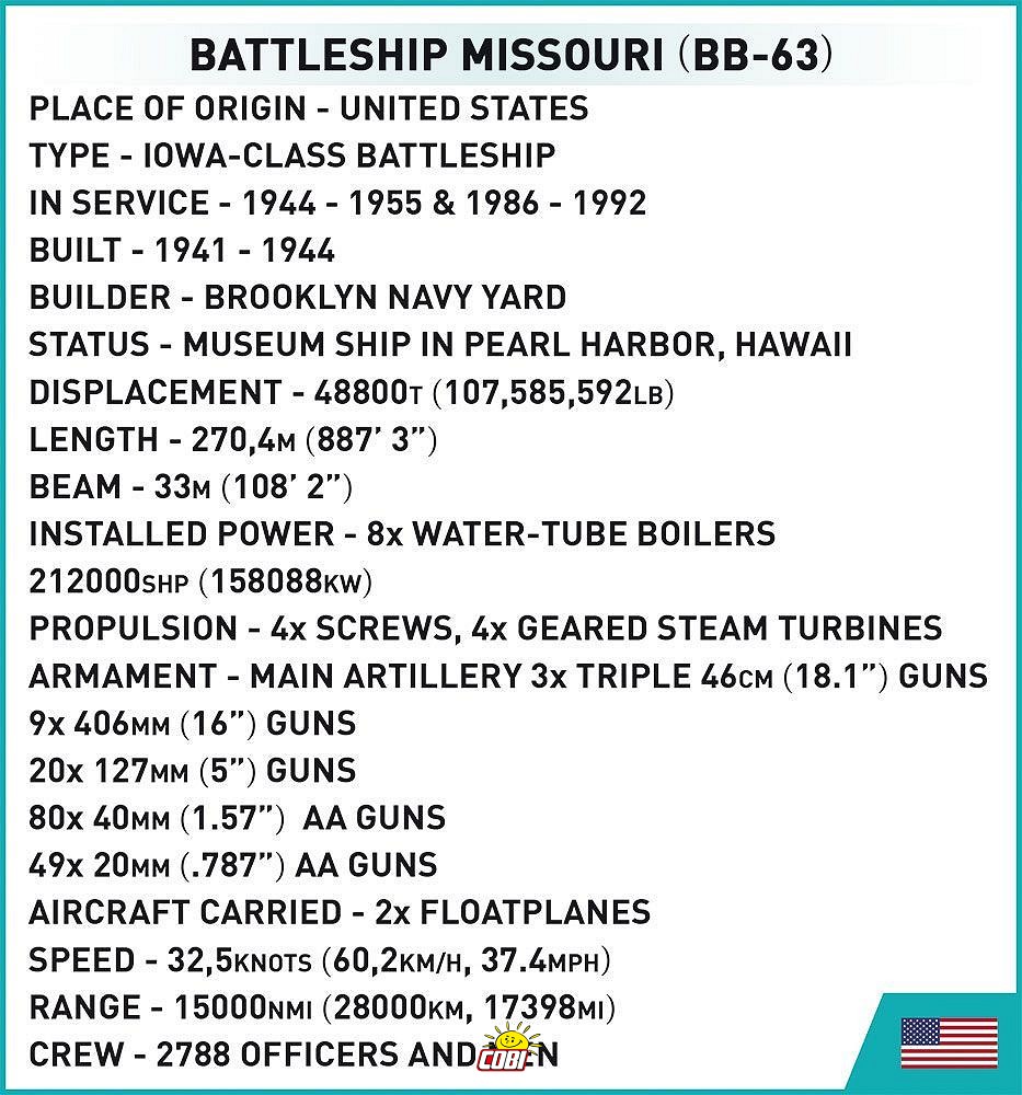 Battleship Missouri (BB-63) - fot. 9