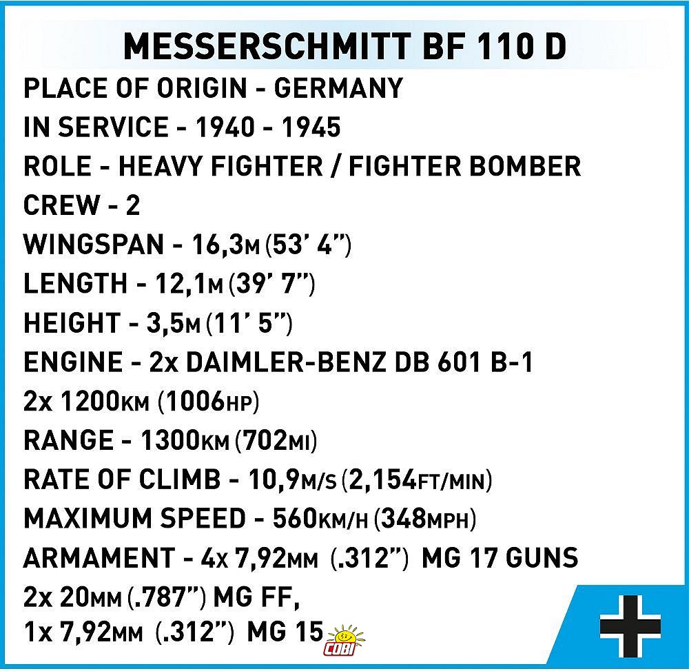 Messerschmitt Bf 110D - fot. 10